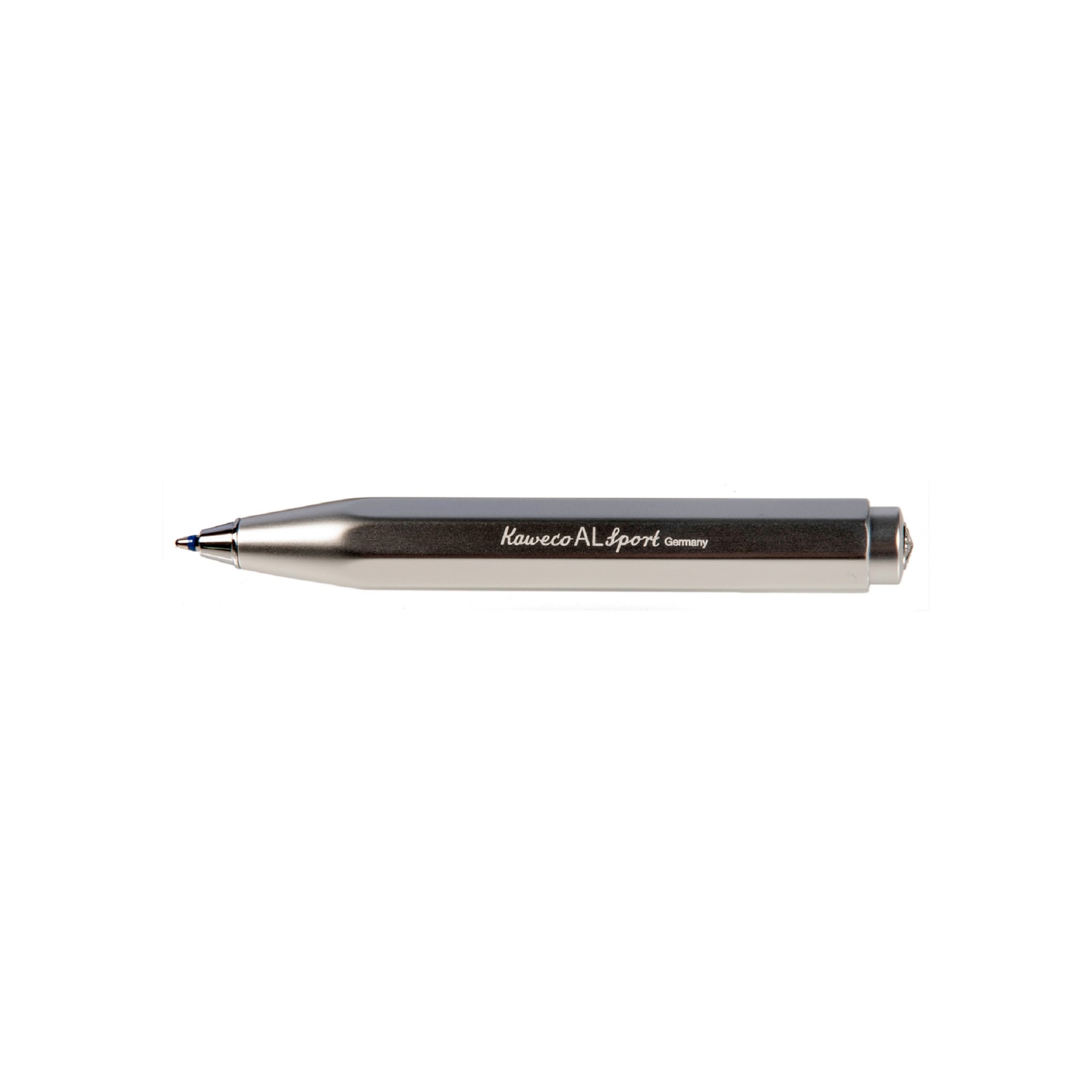 Ручка шариковая KAWECO AL Sport 1.0мм серебристый