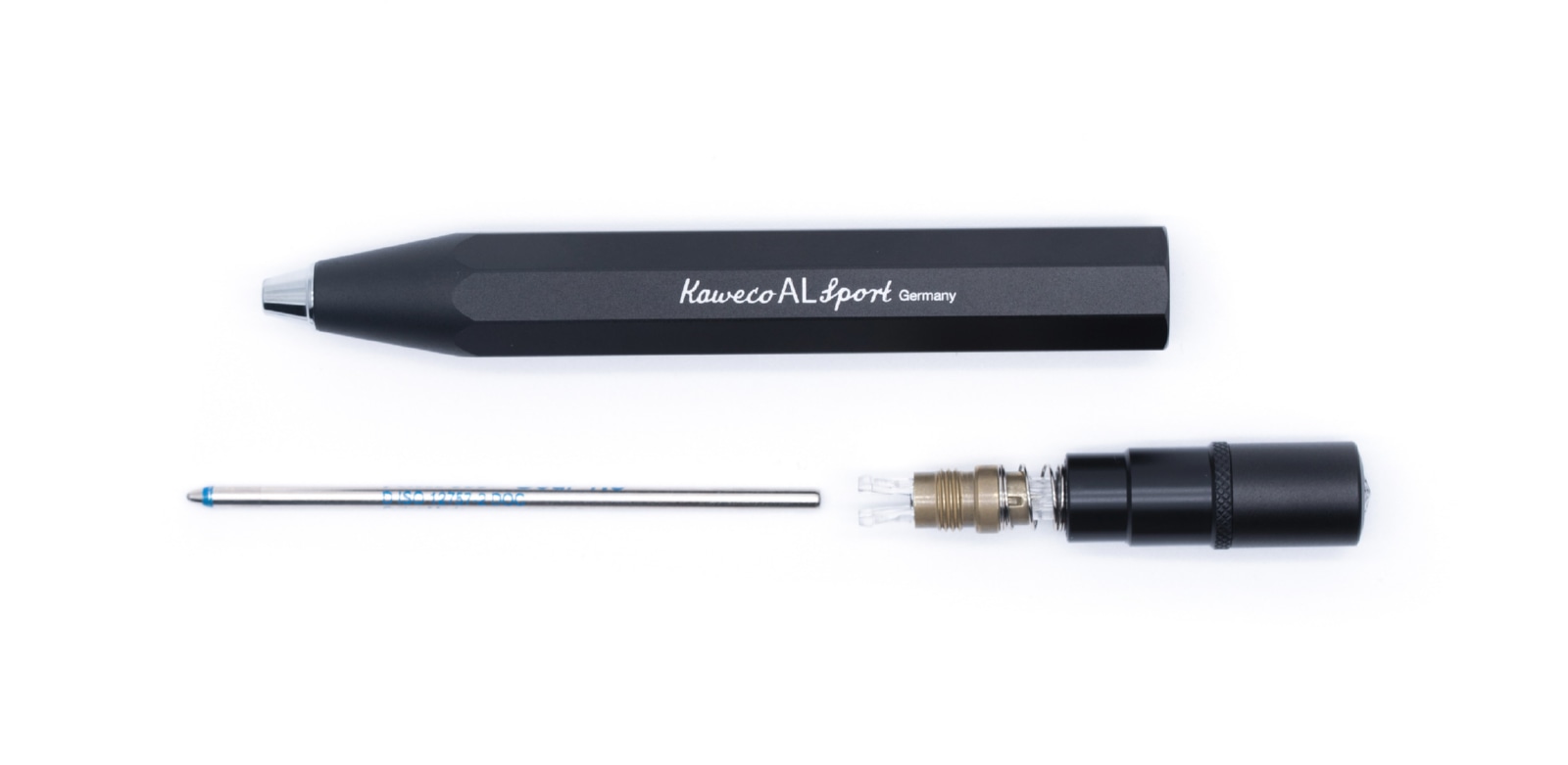 Ручка шариковая KAWECO AL Sport 1.0мм черный