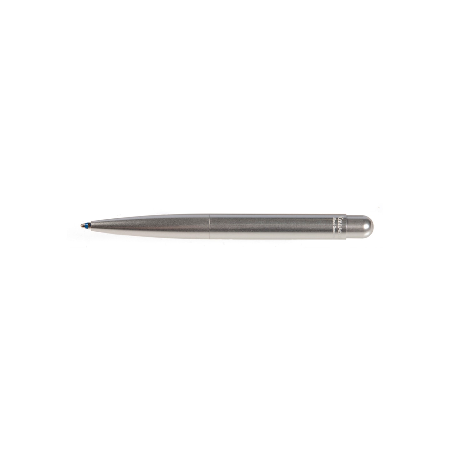 Ручка шариковая KAWECO LILIPUT Silver 1.0мм серебристый корпус