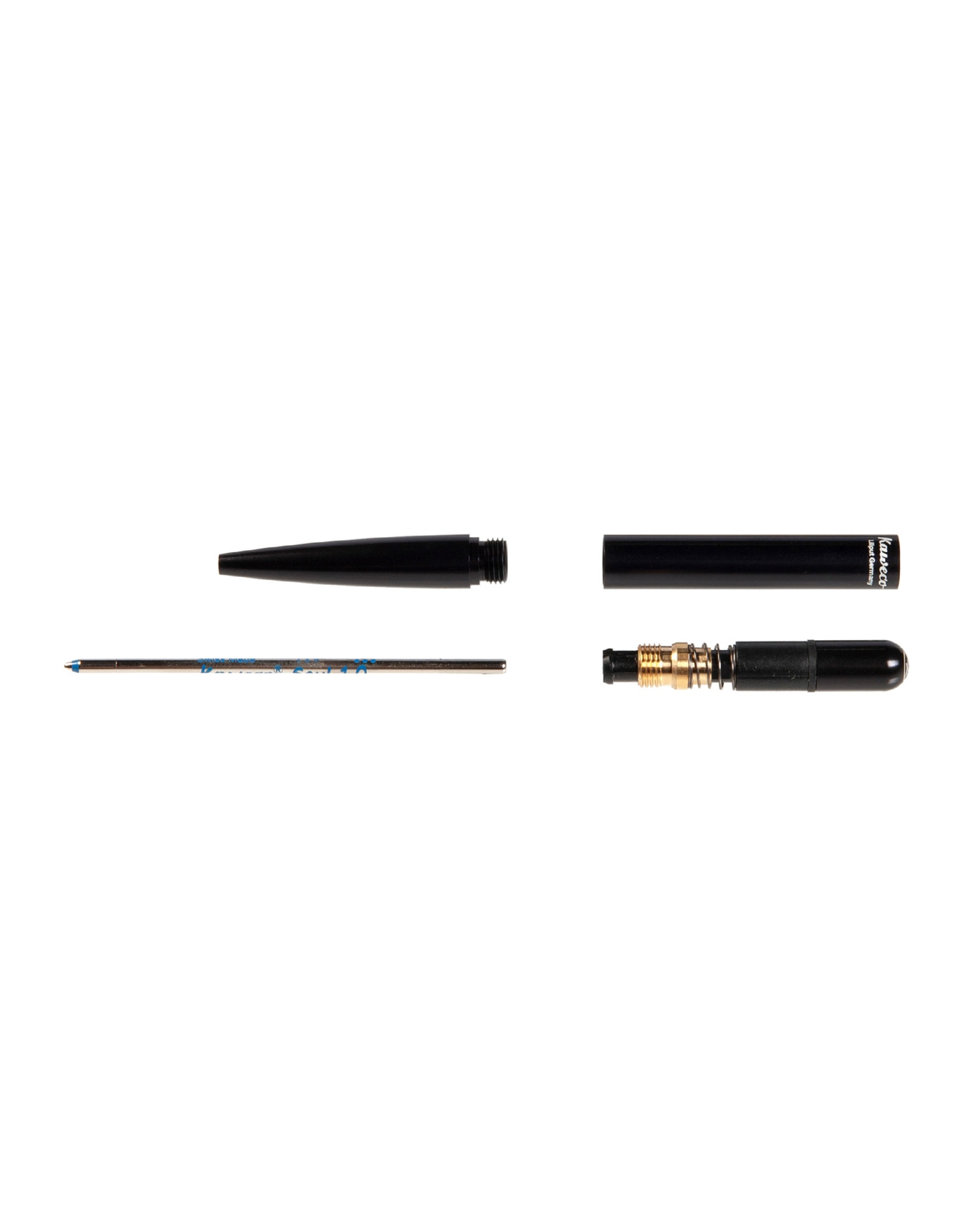 Ручка шариковая KAWECO LILIPUT Black 1.0мм черный корпус