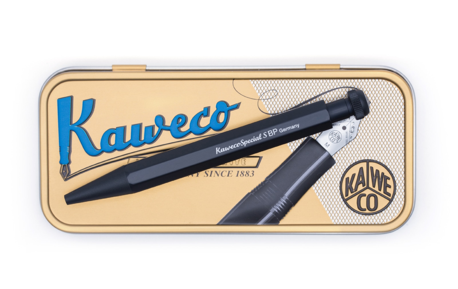 Ручка шариковая KAWECO SPECIAL "S" 1.0мм черный