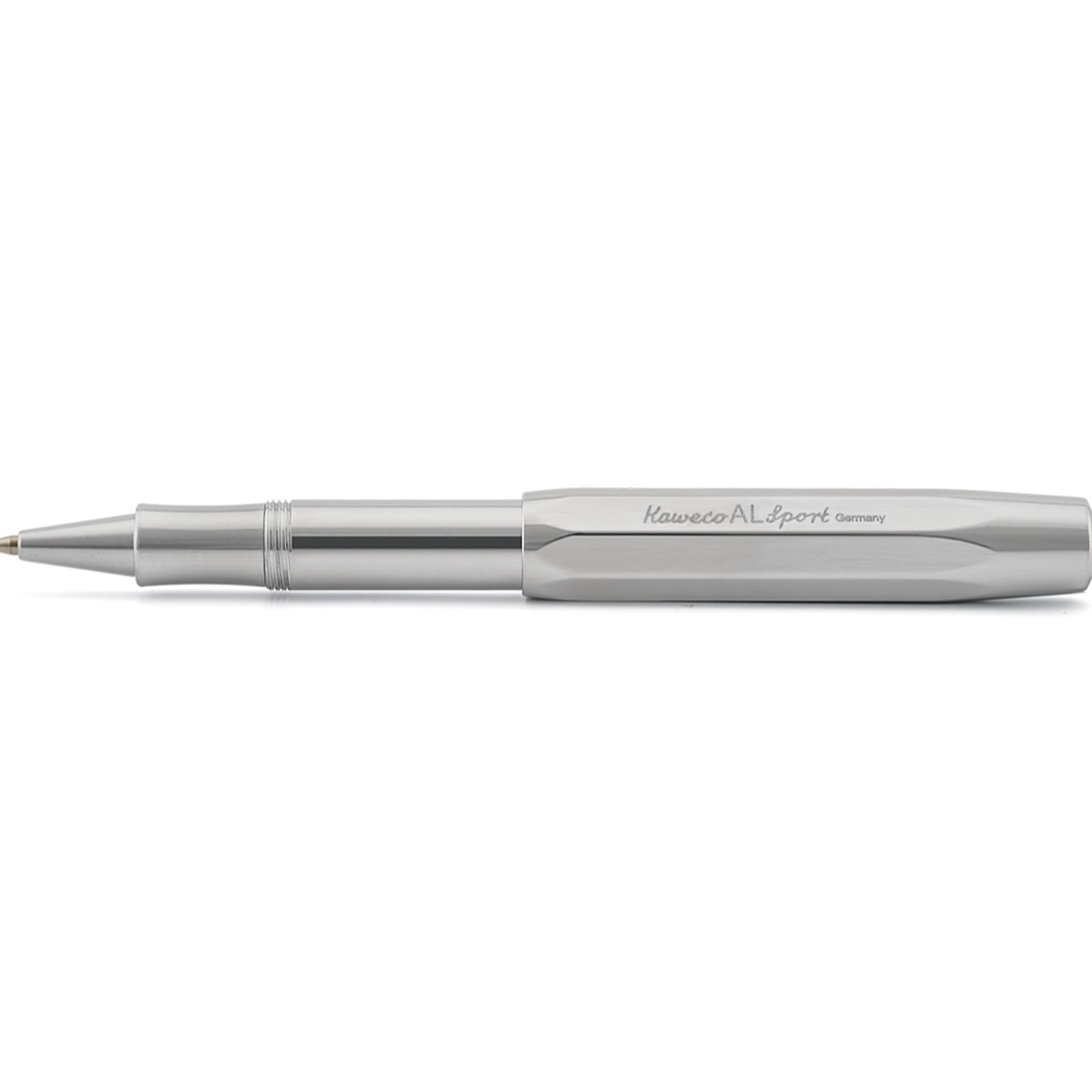Ручка-роллер KAWECO AL Sport 0.7мм серебристый