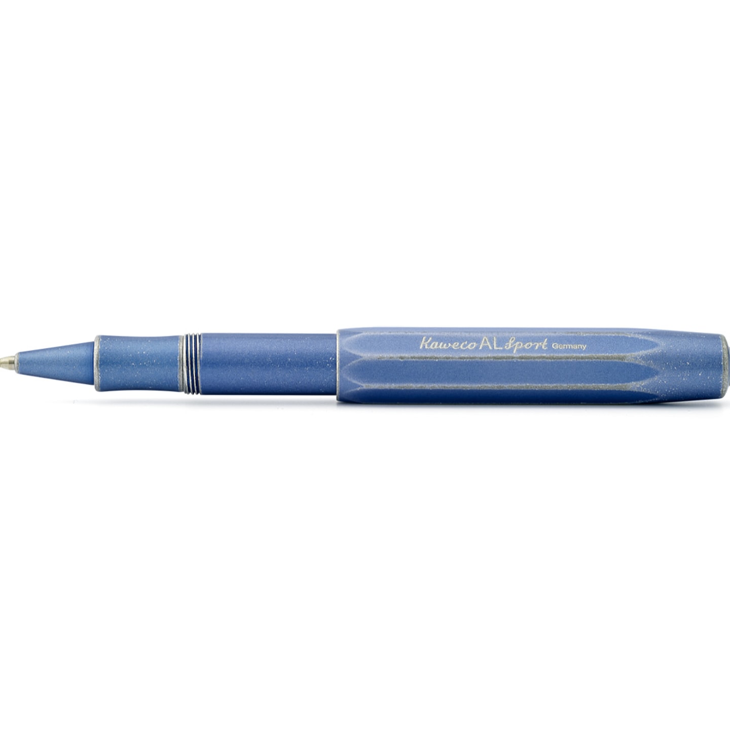Ручка-роллер KAWECO AL Sport Stonewashed 0.7мм синий