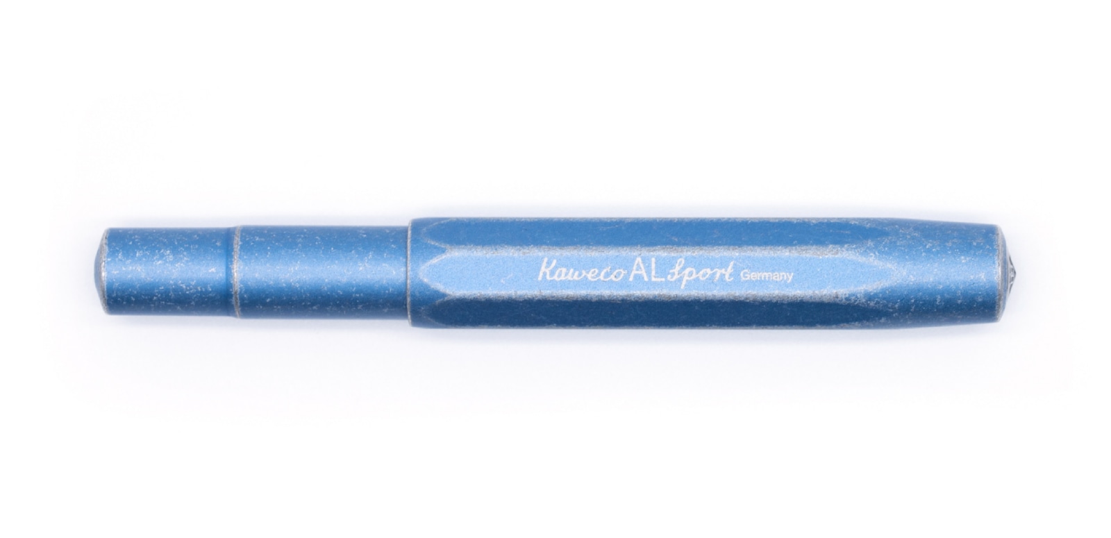Ручка-роллер KAWECO AL Sport Stonewashed 0.7мм синий