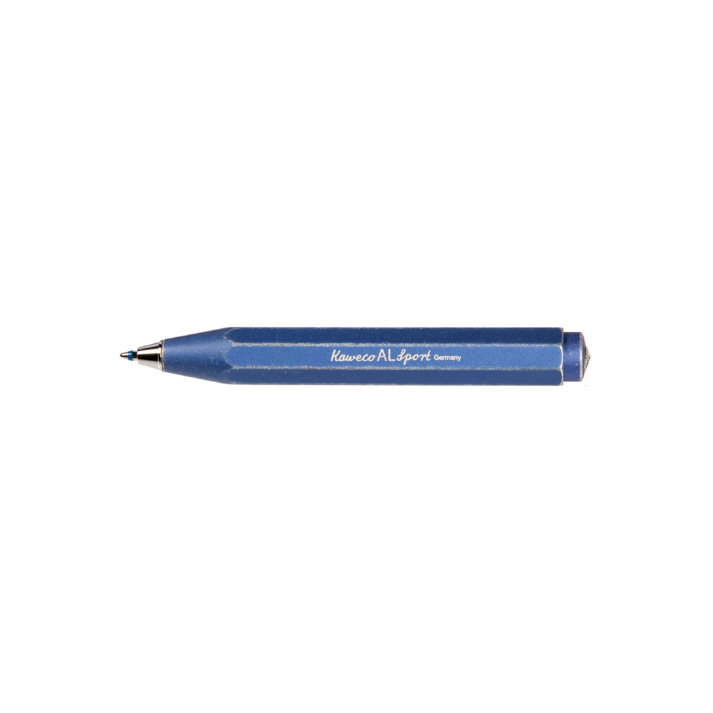 Ручка шариковая KAWECO AL Sport Stonewashed 1.0мм синий