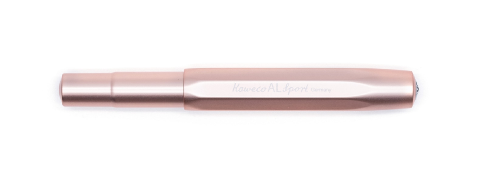 Ручка-роллер KAWECO AL Sport 0.7мм розовое золото