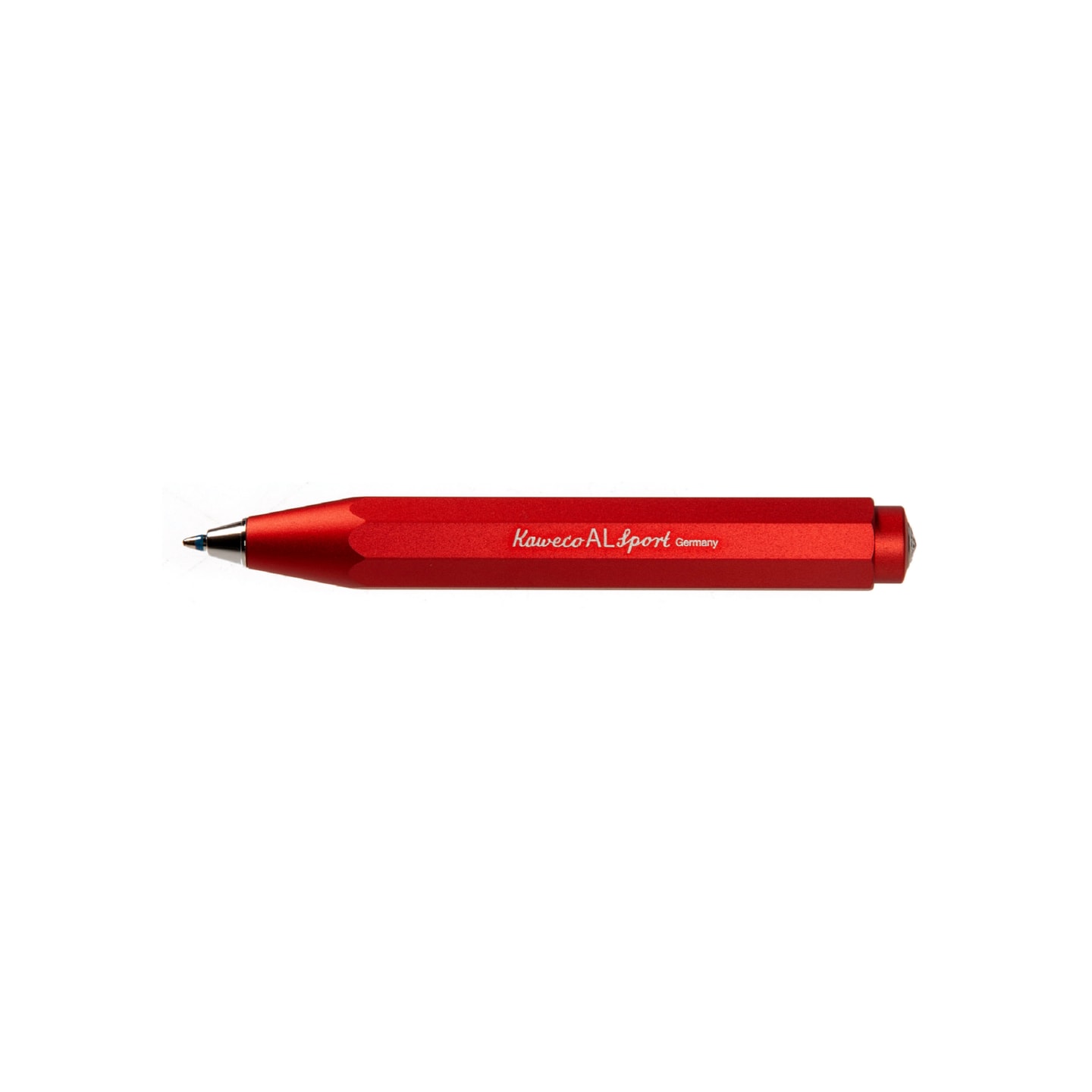 Ручка шариковая KAWECO AL Sport 1.0мм корпус красный