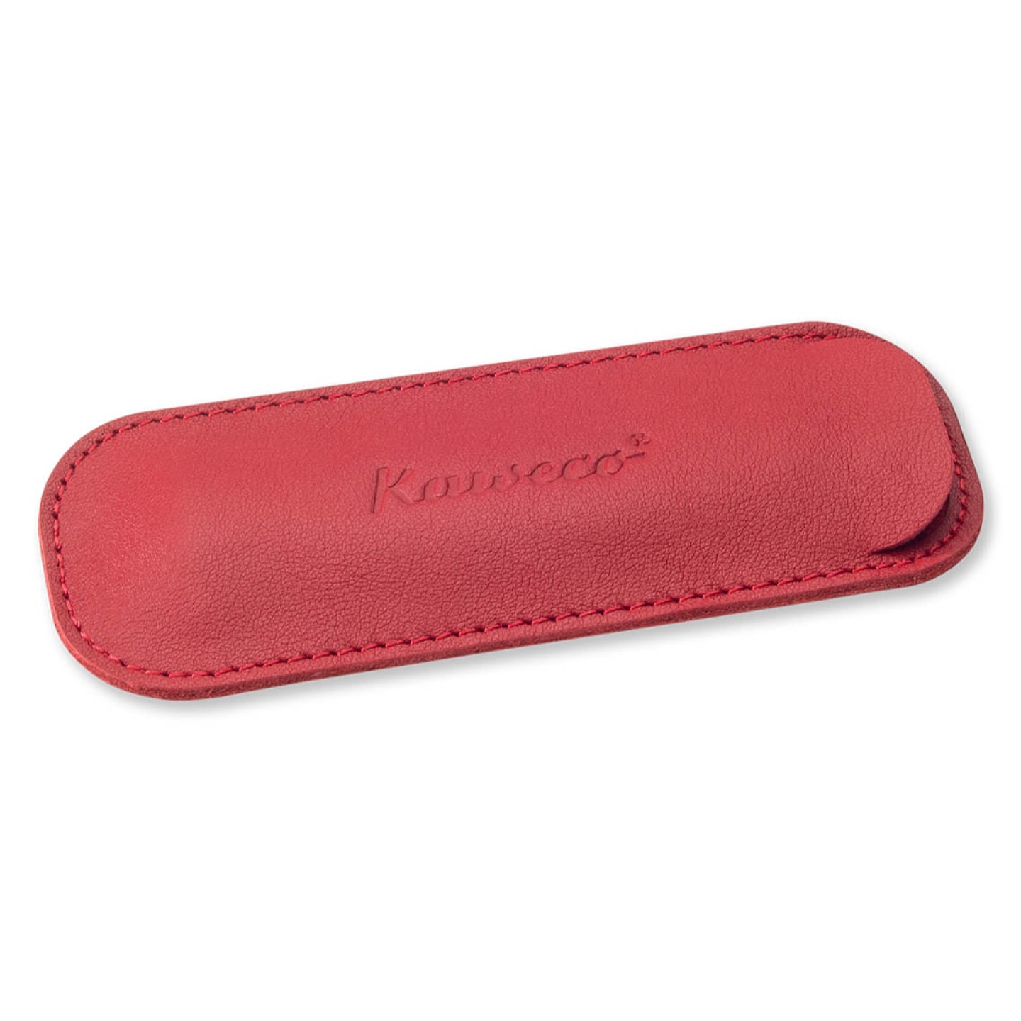 Чехол для ручек KAWECO ECO кожаный для 2 ручек Sport красный