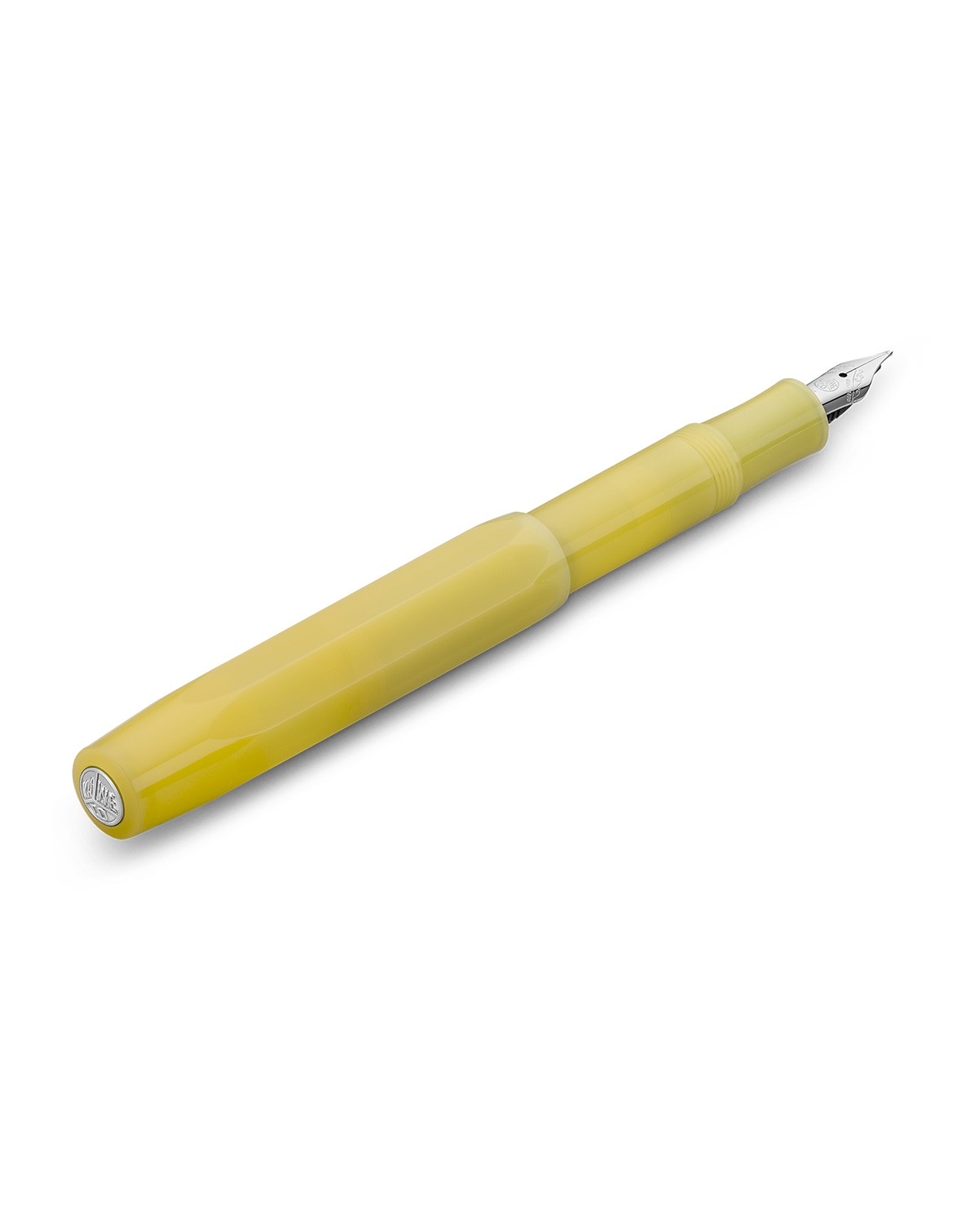 Ручка перьевая KAWECO FROSTED Sport Банановый 3 варианта пера