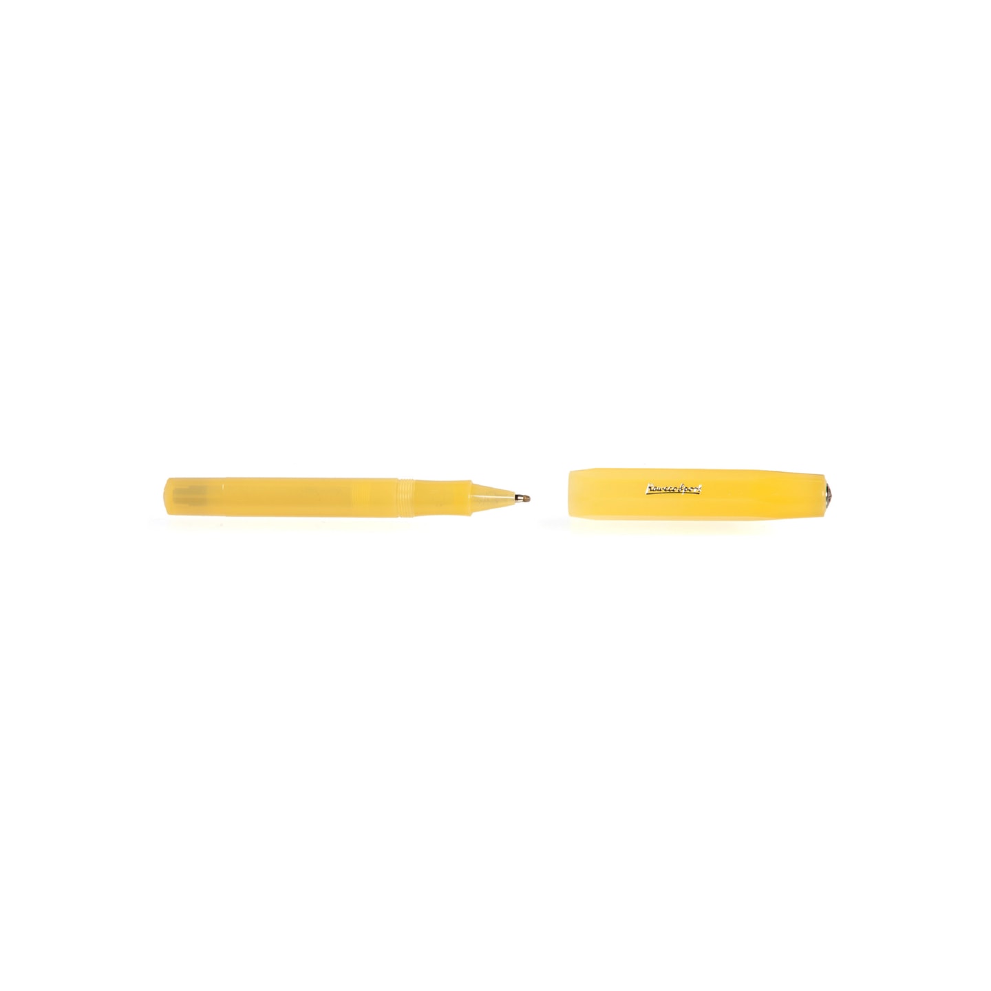 Ручка-роллер KAWECO FROSTED Sport 0.7мм корпус банановый