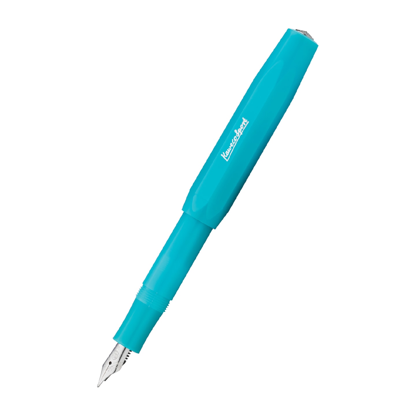 Ручка перьевая KAWECO FROSTED Sport Светло-черничный 3 варианта пера