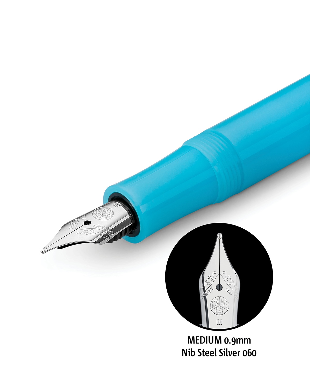 Ручка перьевая KAWECO FROSTED Sport Светло-черничный 3 варианта пера