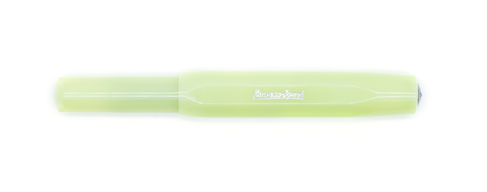 Ручка-роллер KAWECO FROSTED Sport 0.7мм корпус лайм