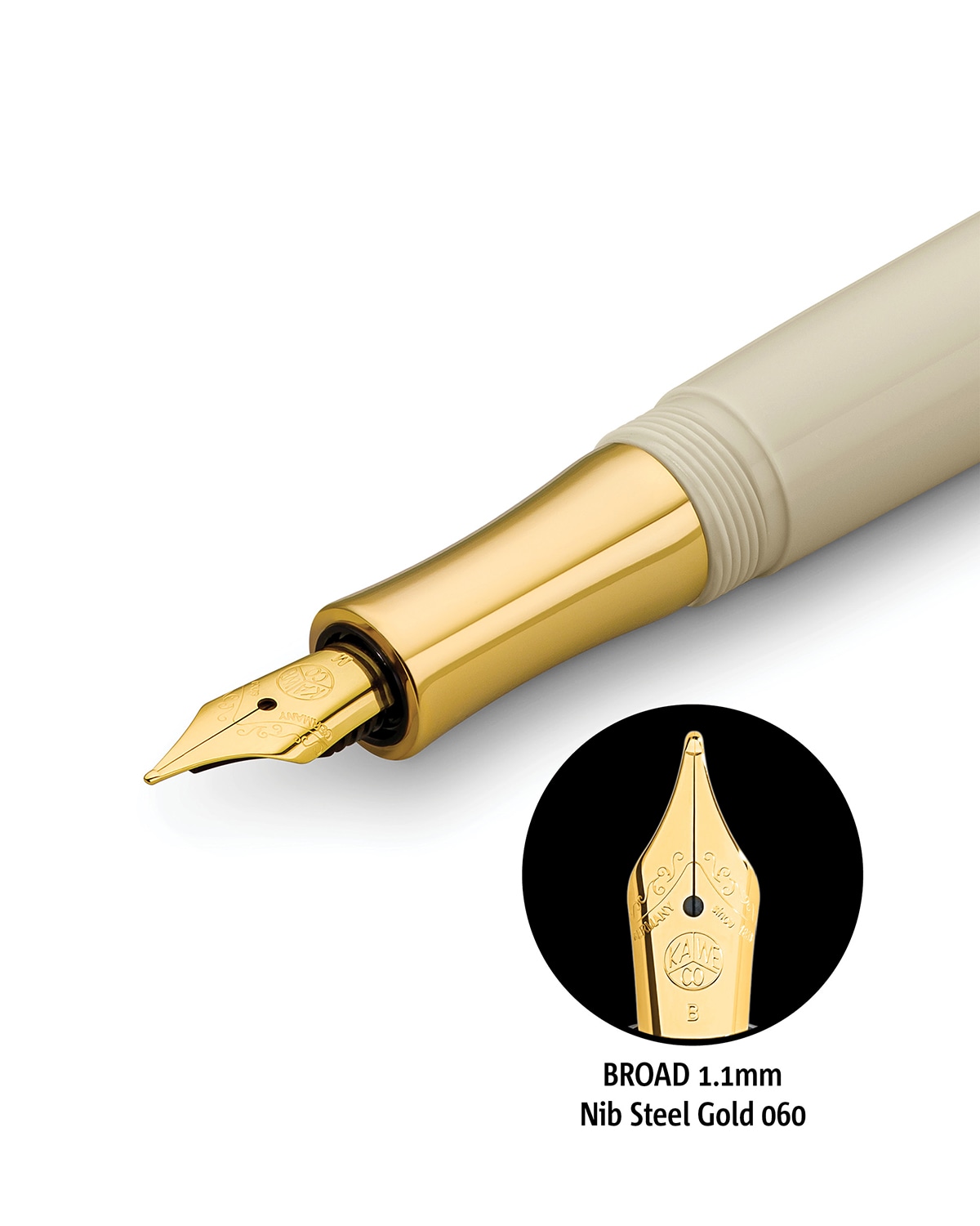 Ручка перьевая KAWECO STUDENT Pen 50's Rock 5 вариантов пера