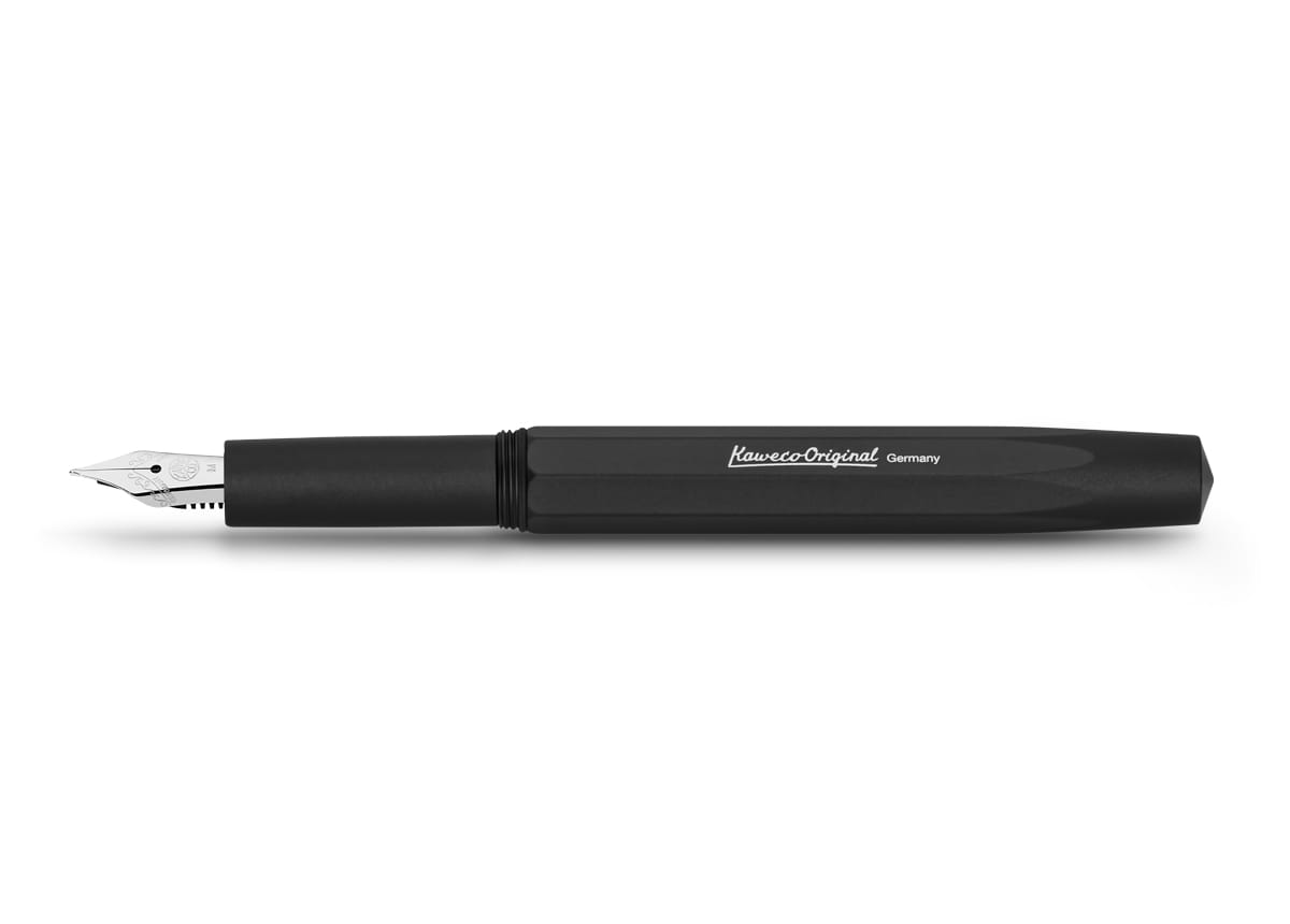 Ручка перьевая KAWECO ORIGINAL M 0.9мм черный перо 250