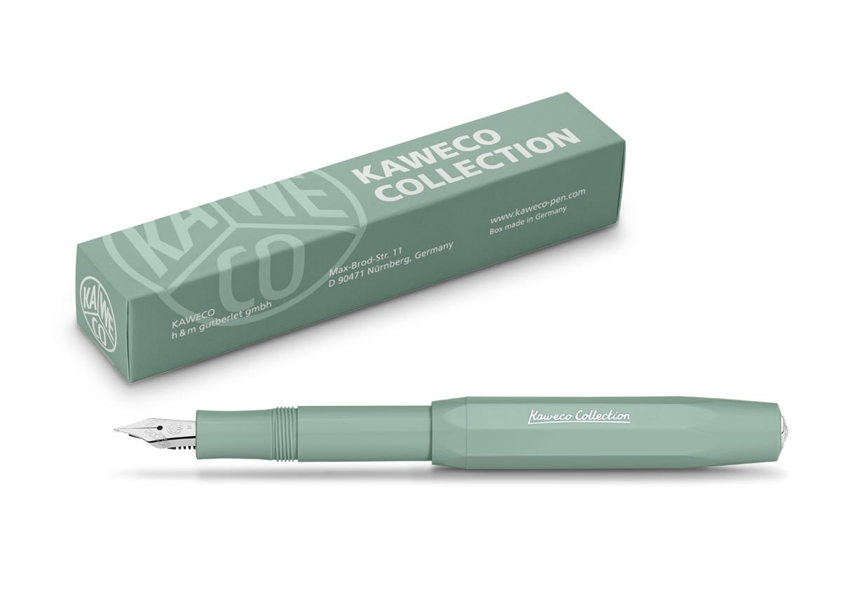 Ручка перьевая Collection Smooth Sage пластиковый корпус 4 варианта пера