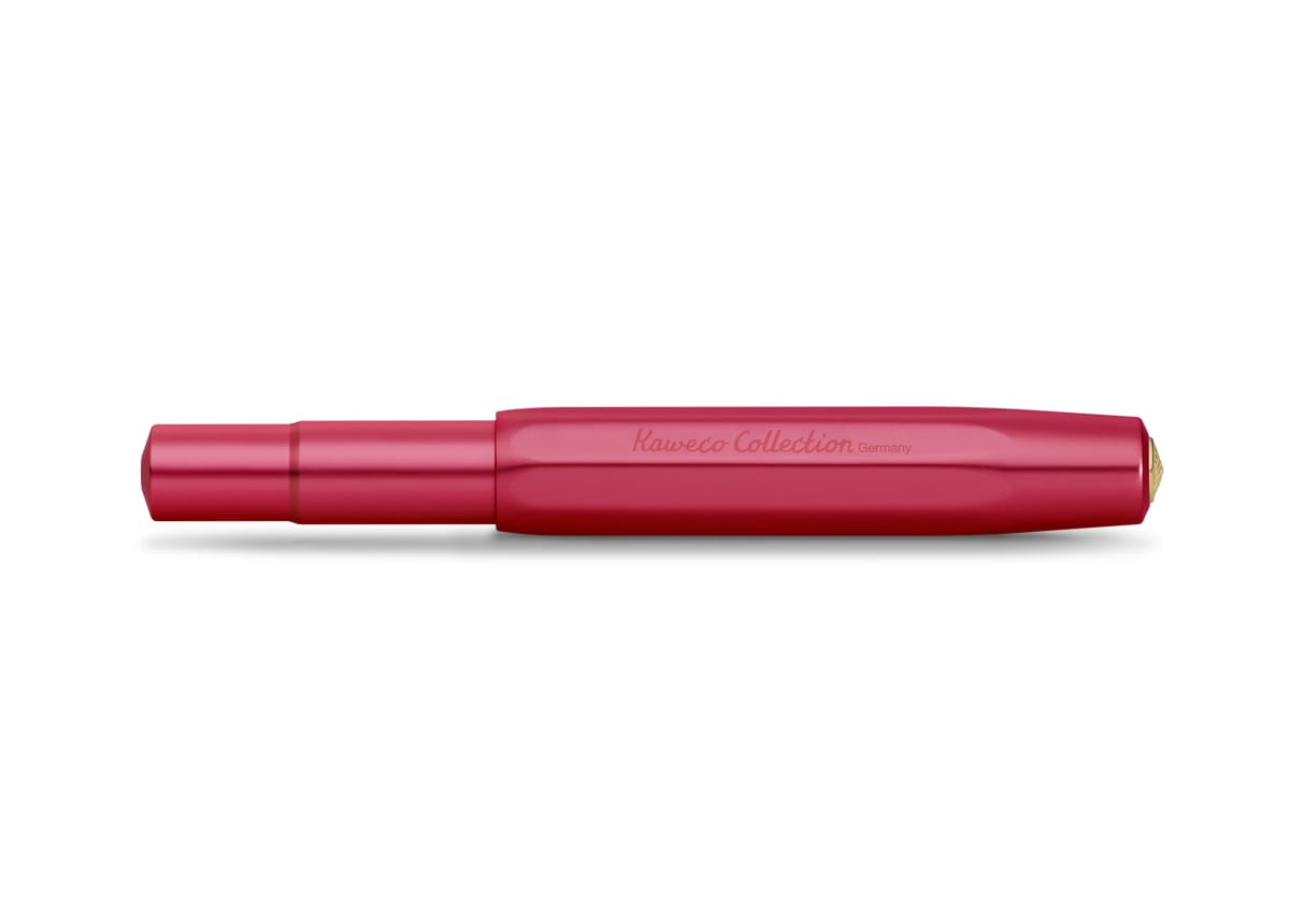 Ручка перьевая Collection Ruby алюминиевый корпус в подарочном футляре 3 варианта пера