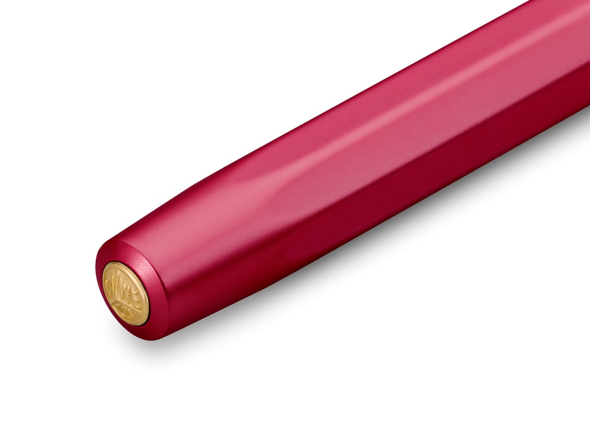 Ручка перьевая Collection Ruby алюминиевый корпус в подарочном футляре 3 варианта пера