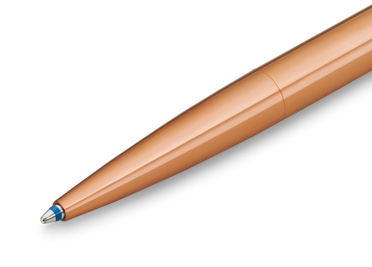 Ручка шариковая автоматическая Kaweco LILIPUT Copper 1.0мм медный корпус в металл.футляре