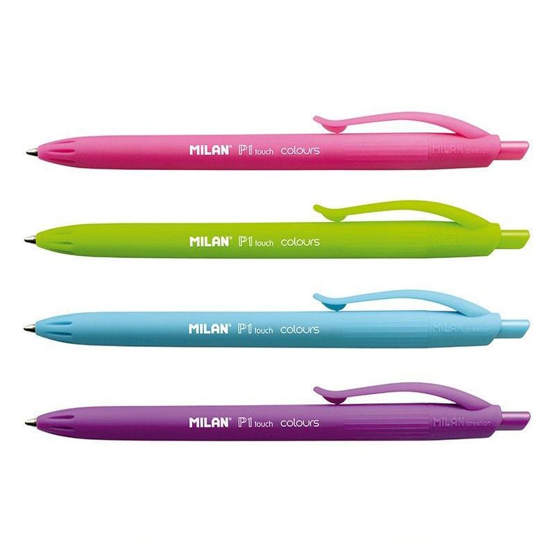 Шариковая ручка P1 TOUCH COLOURS диаметр шарика 1,0мм толщина линии письма 1,0мм цвета в ассортименте 20 шт/упак