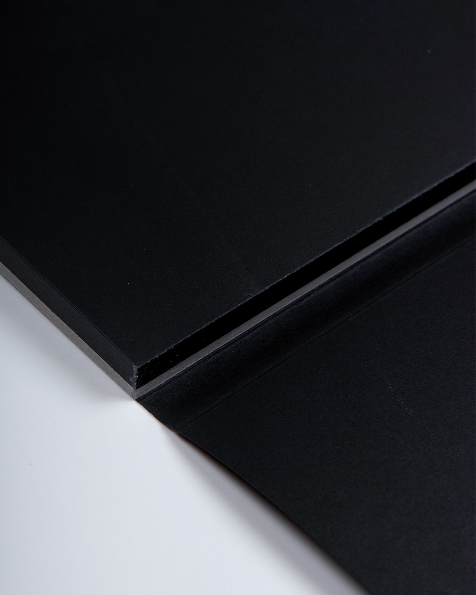 Альбом BlackBlack 21x29,7см 300грм склейка по короткой стороне 20л
