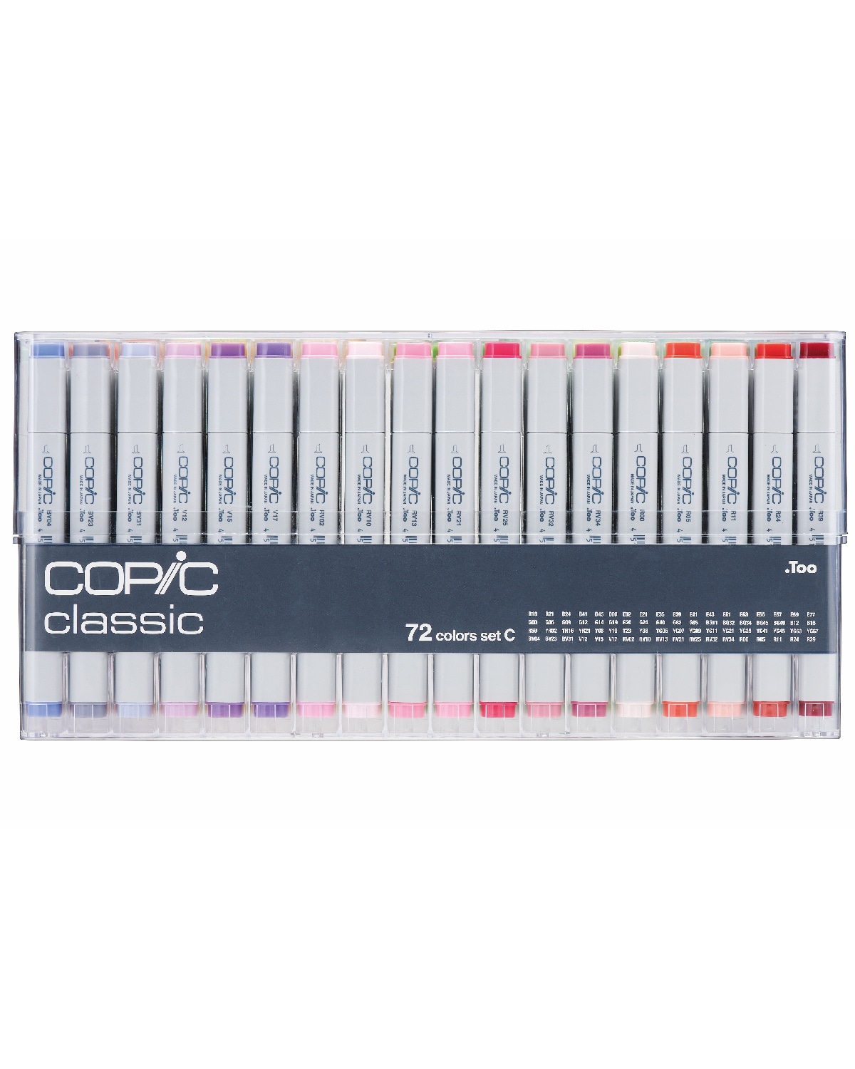 Набор маркеров Copic Classic C 72цв