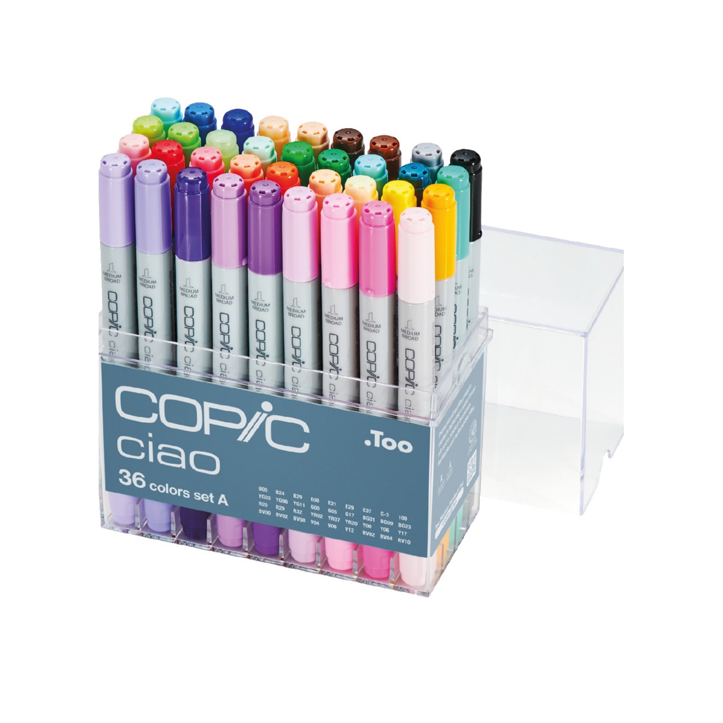Набор маркеров Copic Ciao цвета A 36цв