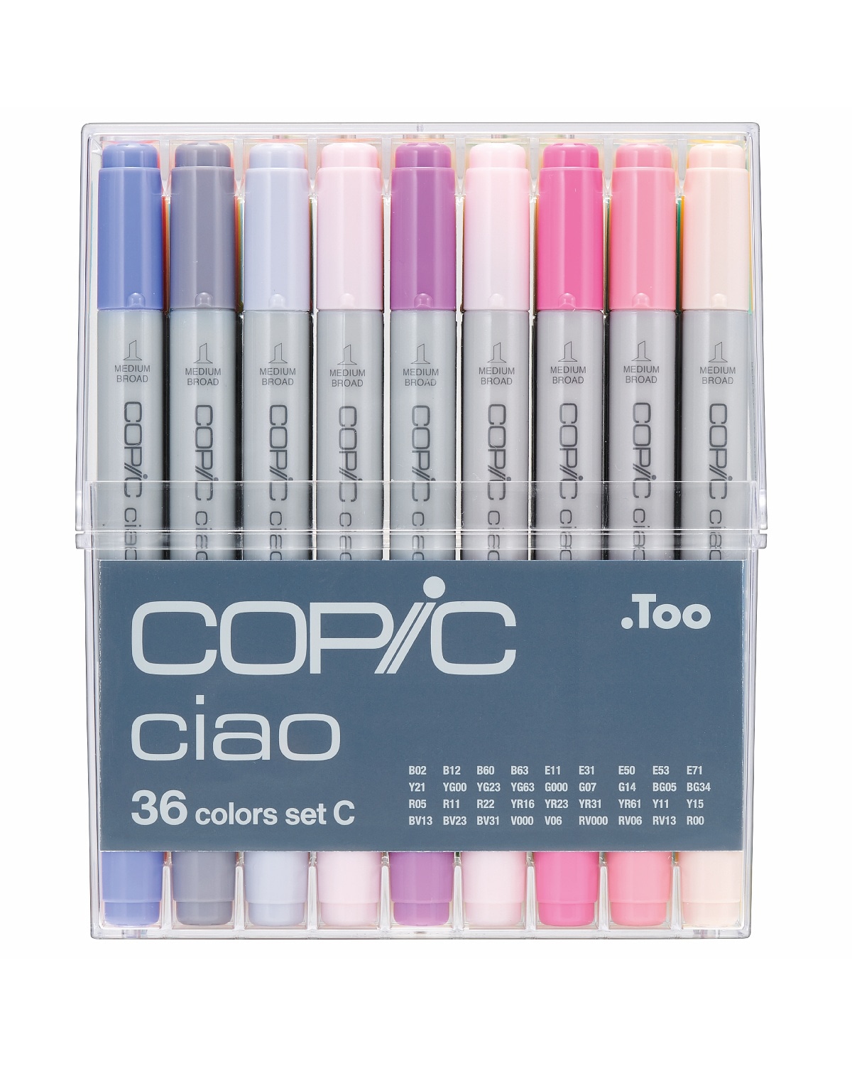 Набор маркеров Copic Ciao цвета C 36цв
