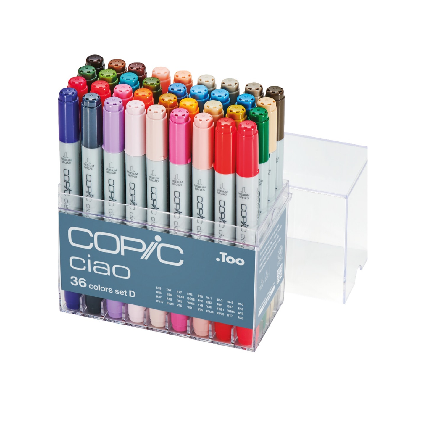 Набор маркеров Copic Ciao цвета D 36цв