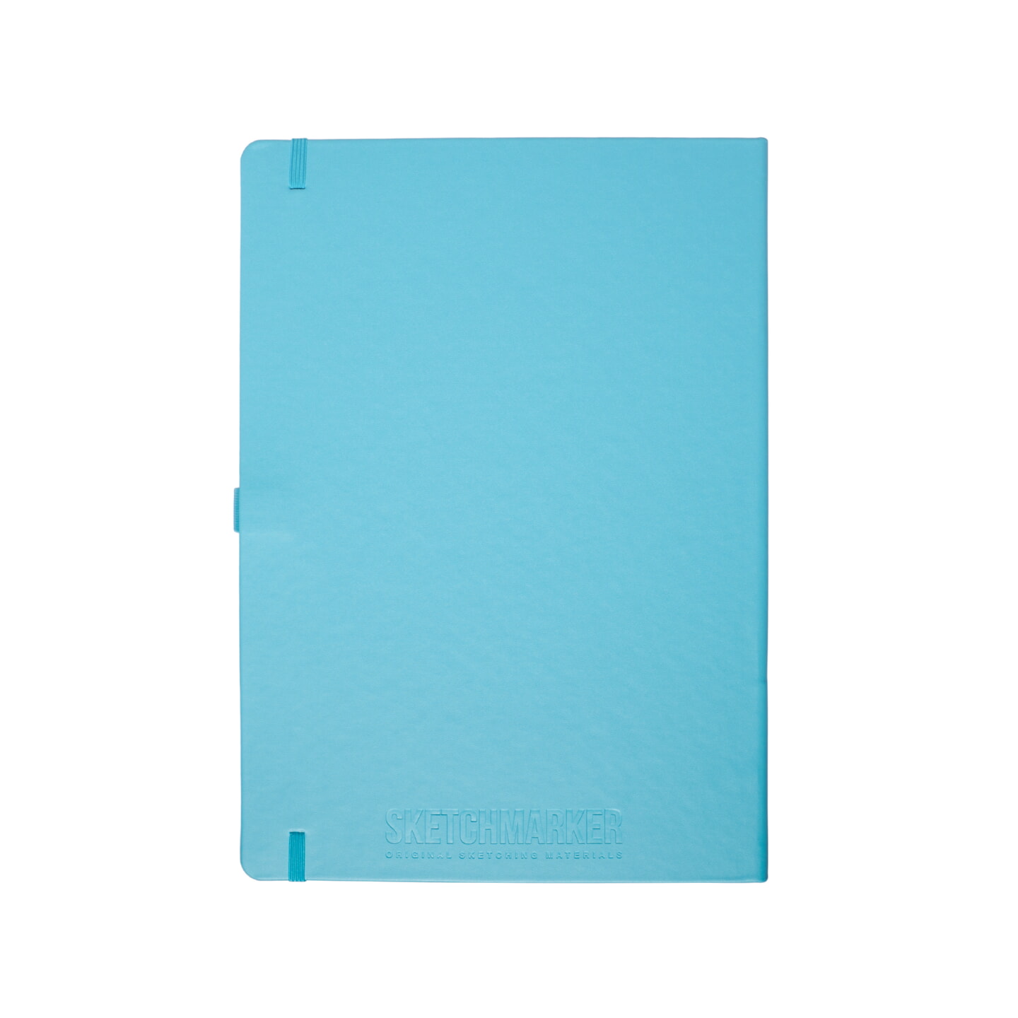 Блокнот для зарисовок Sketchmarker 140г/кв.м 21*29.7см 80л твердая обложка Небесно-голубой