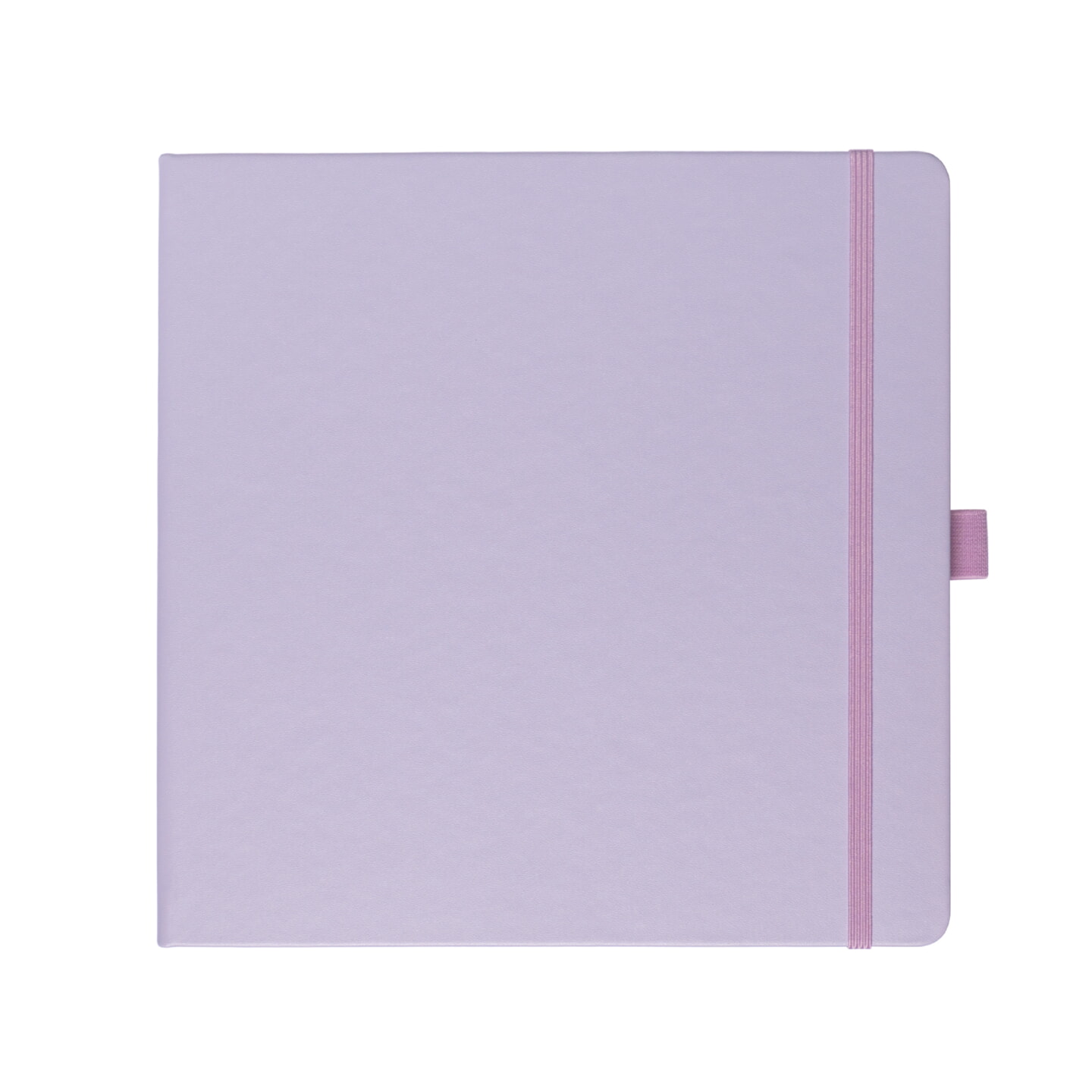 Блокнот для зарисовок Sketchmarker 140г/кв.м 20*20cм 80л твердая обложка Фиолетовый пастельный
