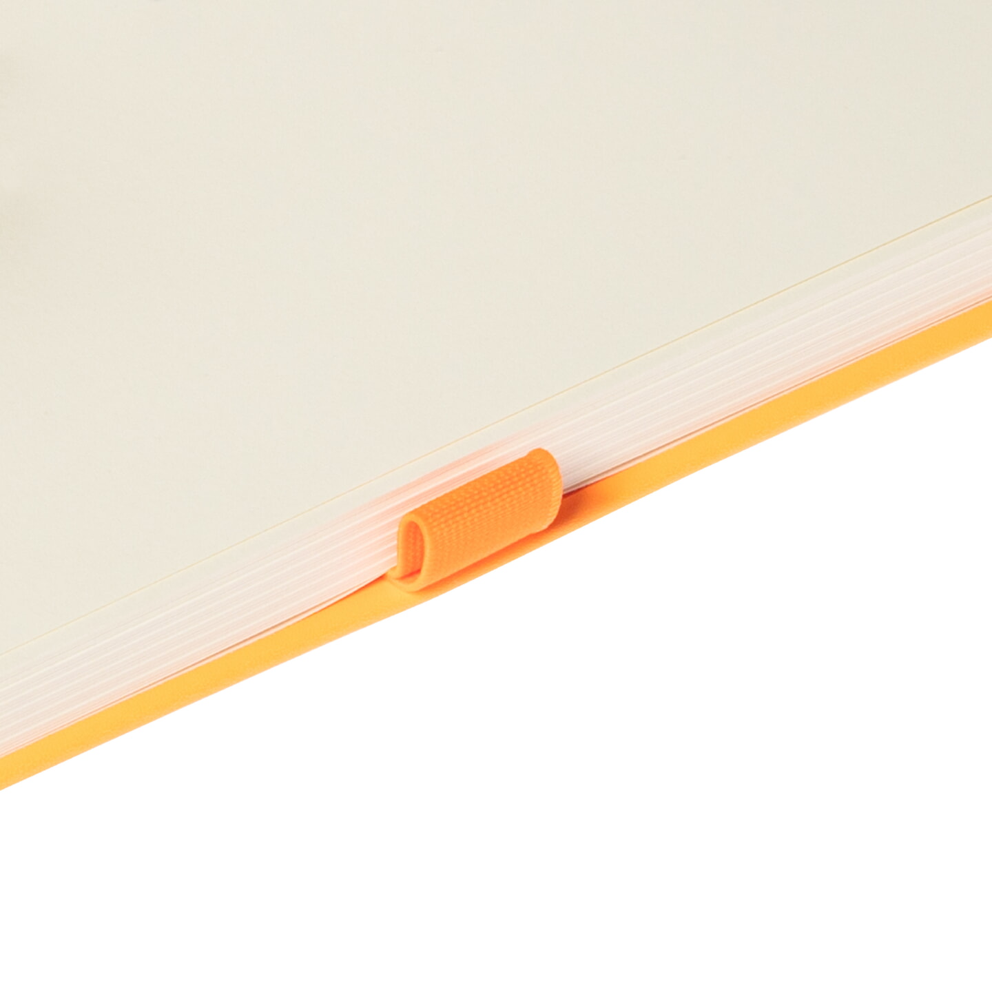 Блокнот для зарисовок Sketchmarker 140г/кв.м 9*14см 80л твердая обложка Неоновый апельсин