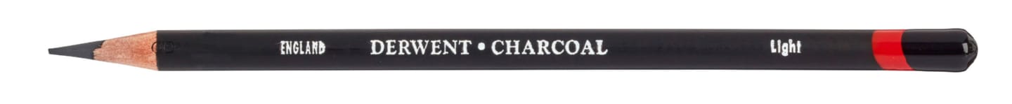 Карандаш угольный Charcoal 6 шт/упак - 3 цвета в ассортименте