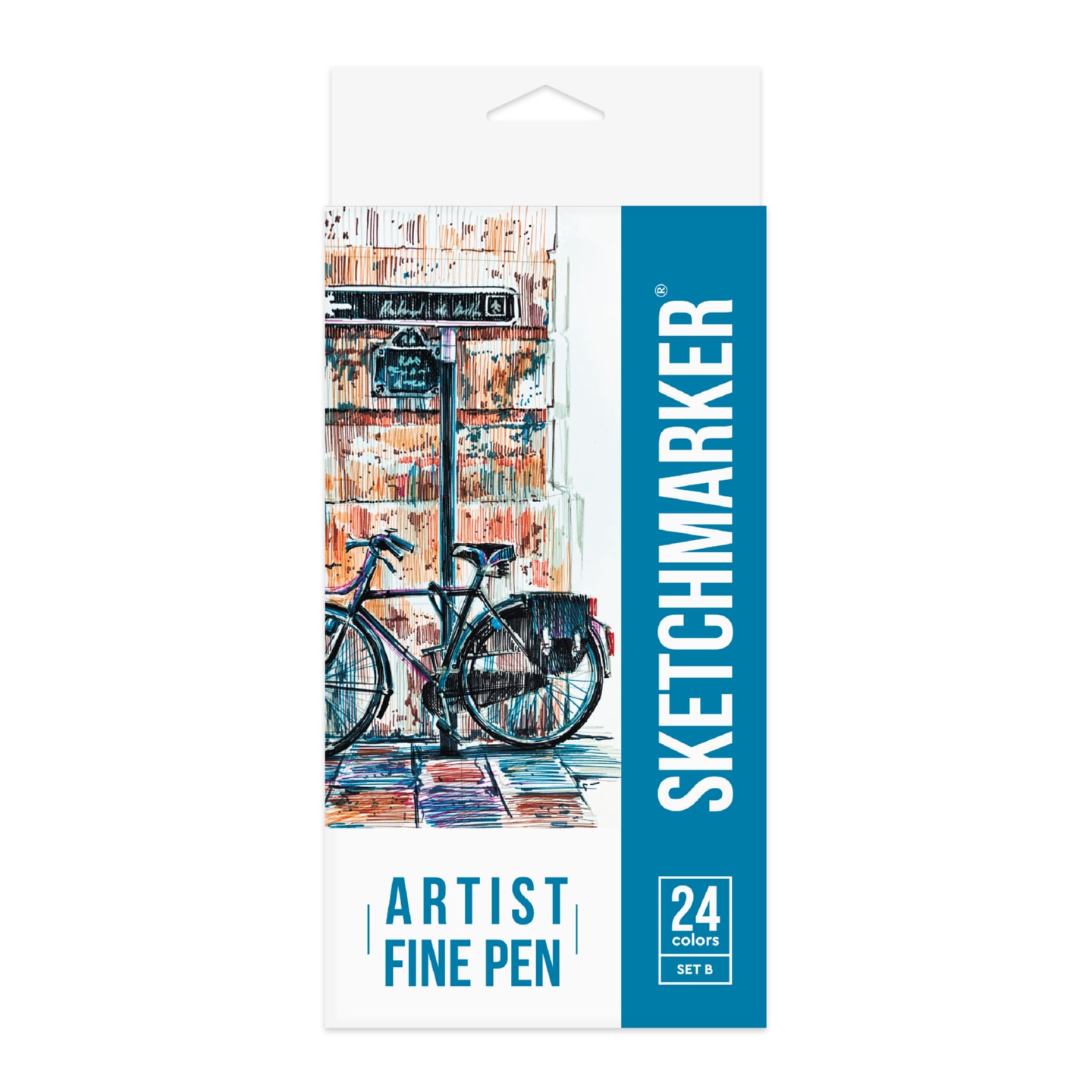 Набор капиллярных ручек SKETCHMARKER Artist fine pen Basic 2 24цв