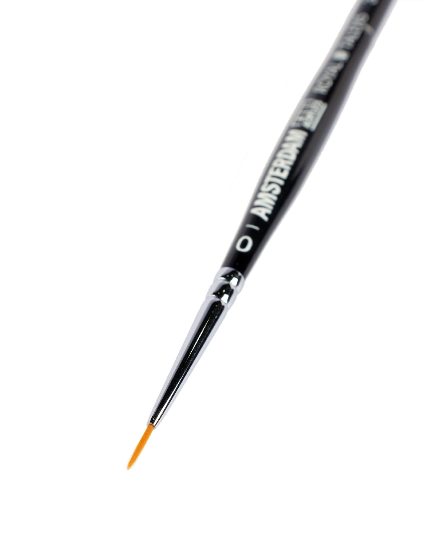 Кисть для акрила Amsterdam 341 синтетика мягкая круглая ручка короткая 5 шт/упак 11 размеров в ассортименте