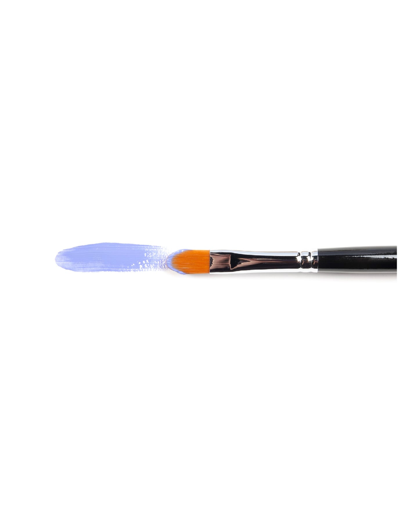 Кисть для акрила Amsterdam 343 синтетика мягкая овальная ручка длинная 5 шт/упак 15 размеров в ассортименте