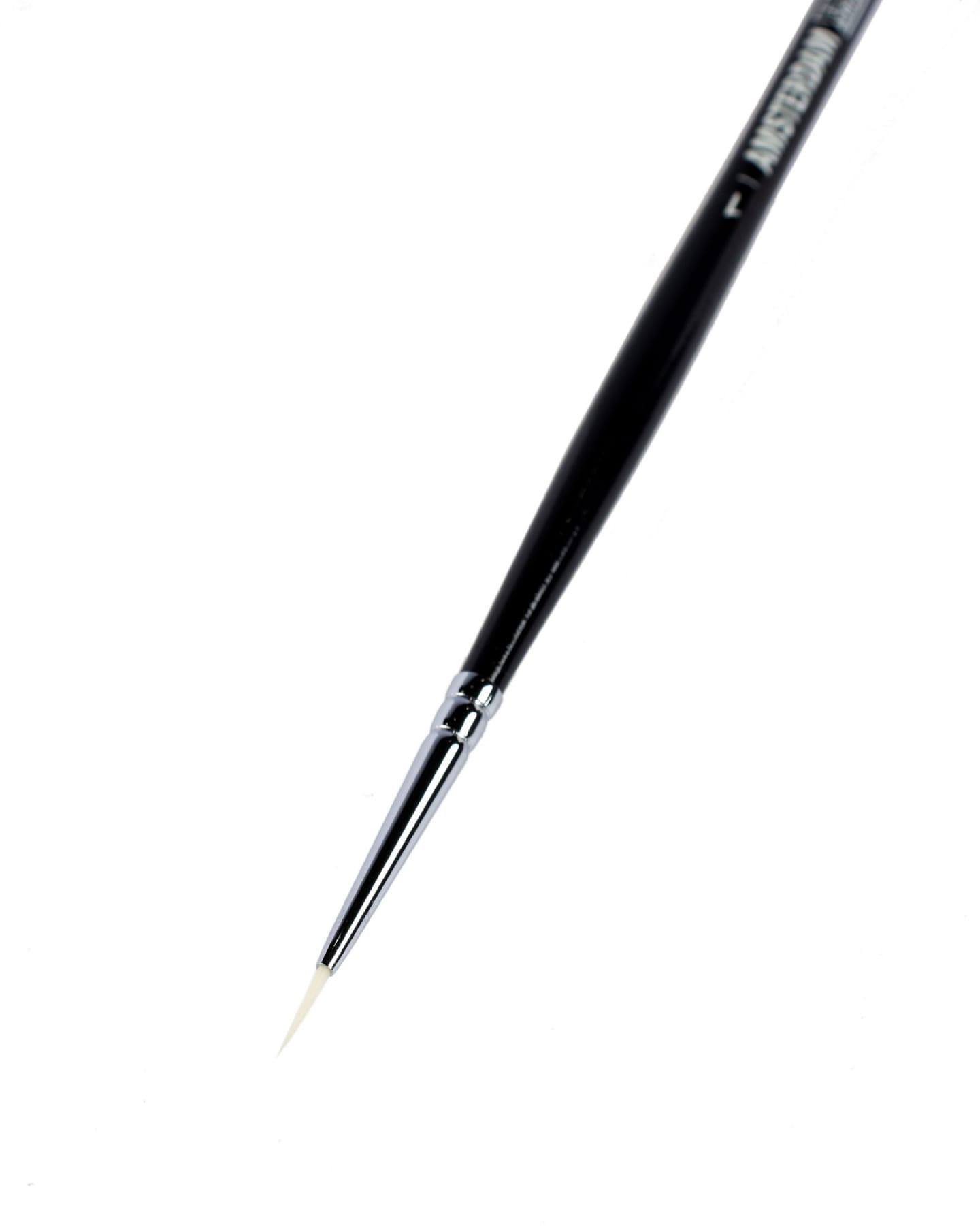 Кисть для акрила Amsterdam 351 жесткая синтетика круглая ручка длинная 5 шт/упак 10 размеров в ассортименте