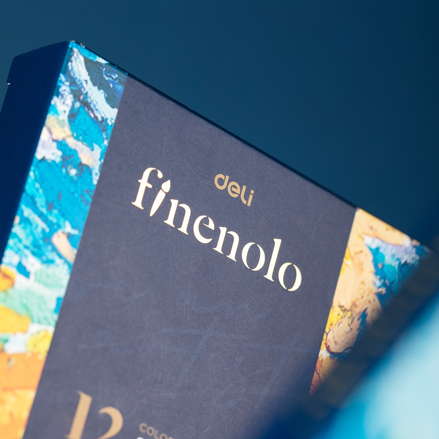 Набор масляной пастели Finenolo 12 цветов в картонной упаковке