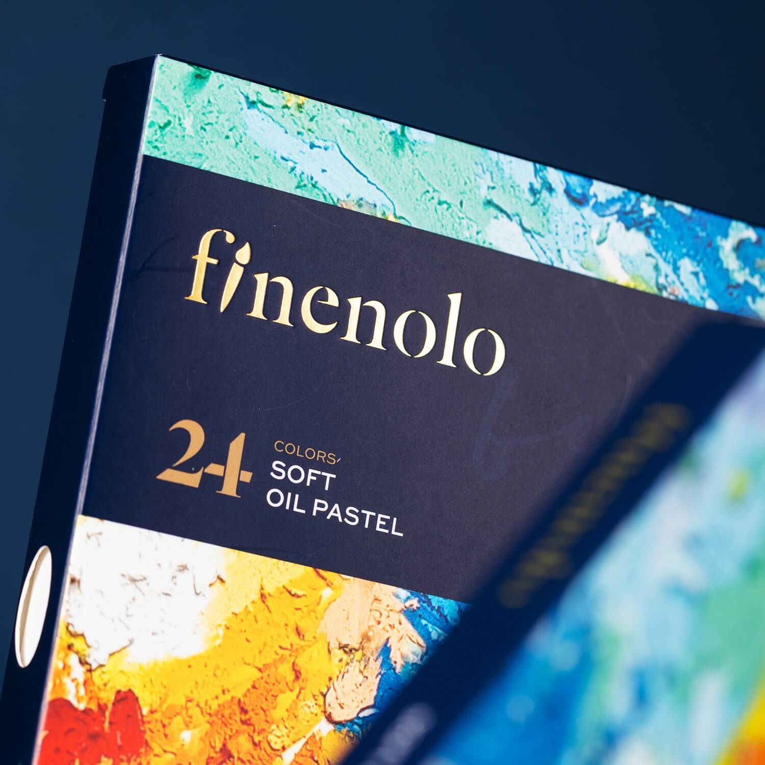 Набор масляной пастели Finenolo 24 цвета в картонной упаковке