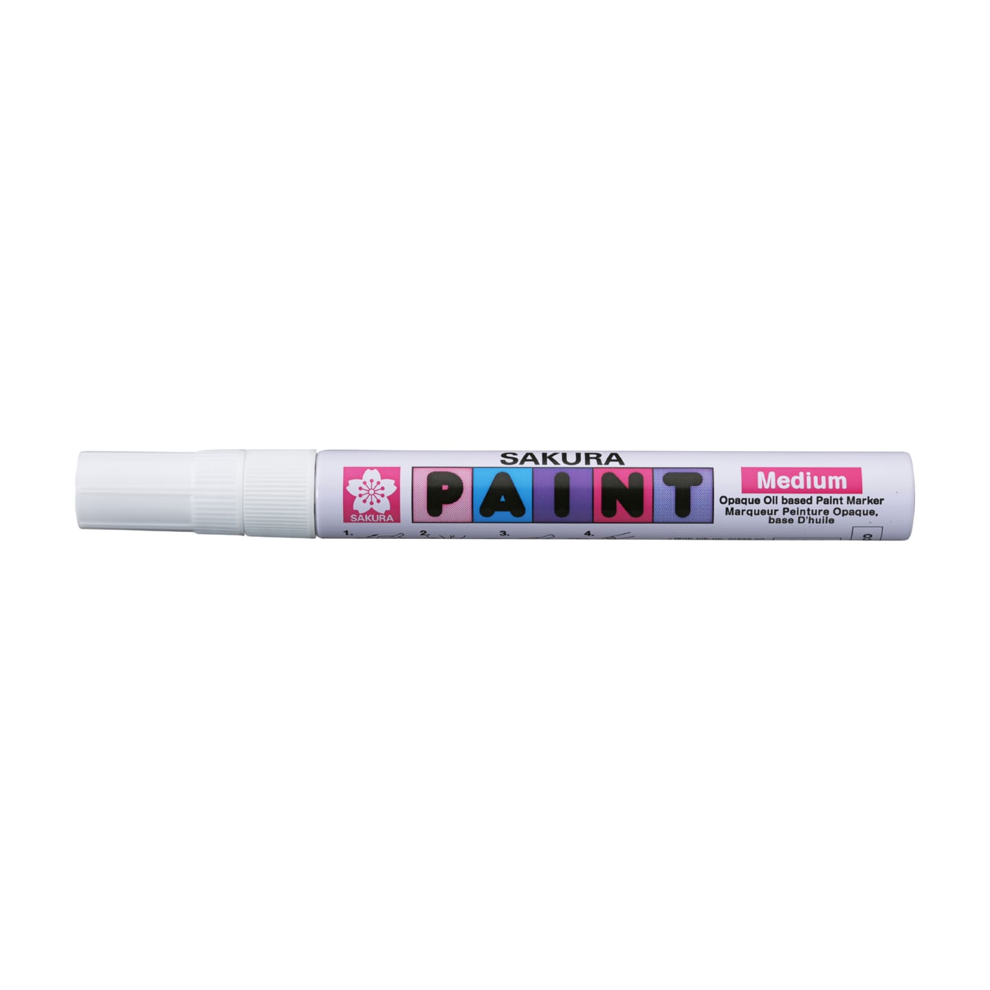 Маркер Paint с жидкими чернилами средний стержень 2.0мм 8 цветов в ассортименте
