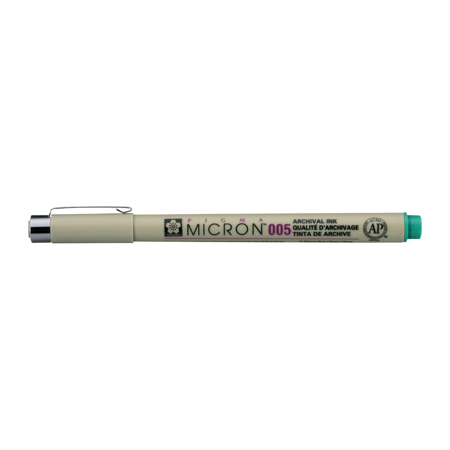 Ручка капиллярная Pigma Micron 0,2мм 12 шт/упак 9 цветов в ассортименте
