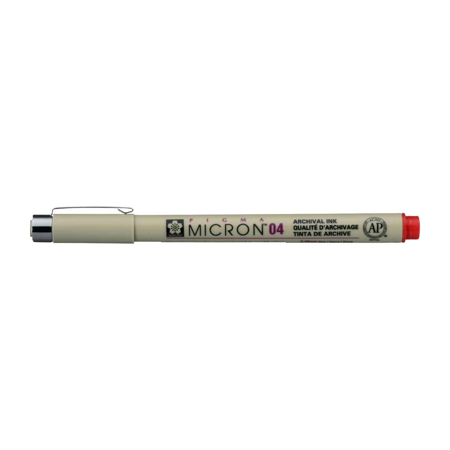 Ручка капиллярная Pigma Micron 0,4мм 12 шт/упак 3 цвета в ассортименте