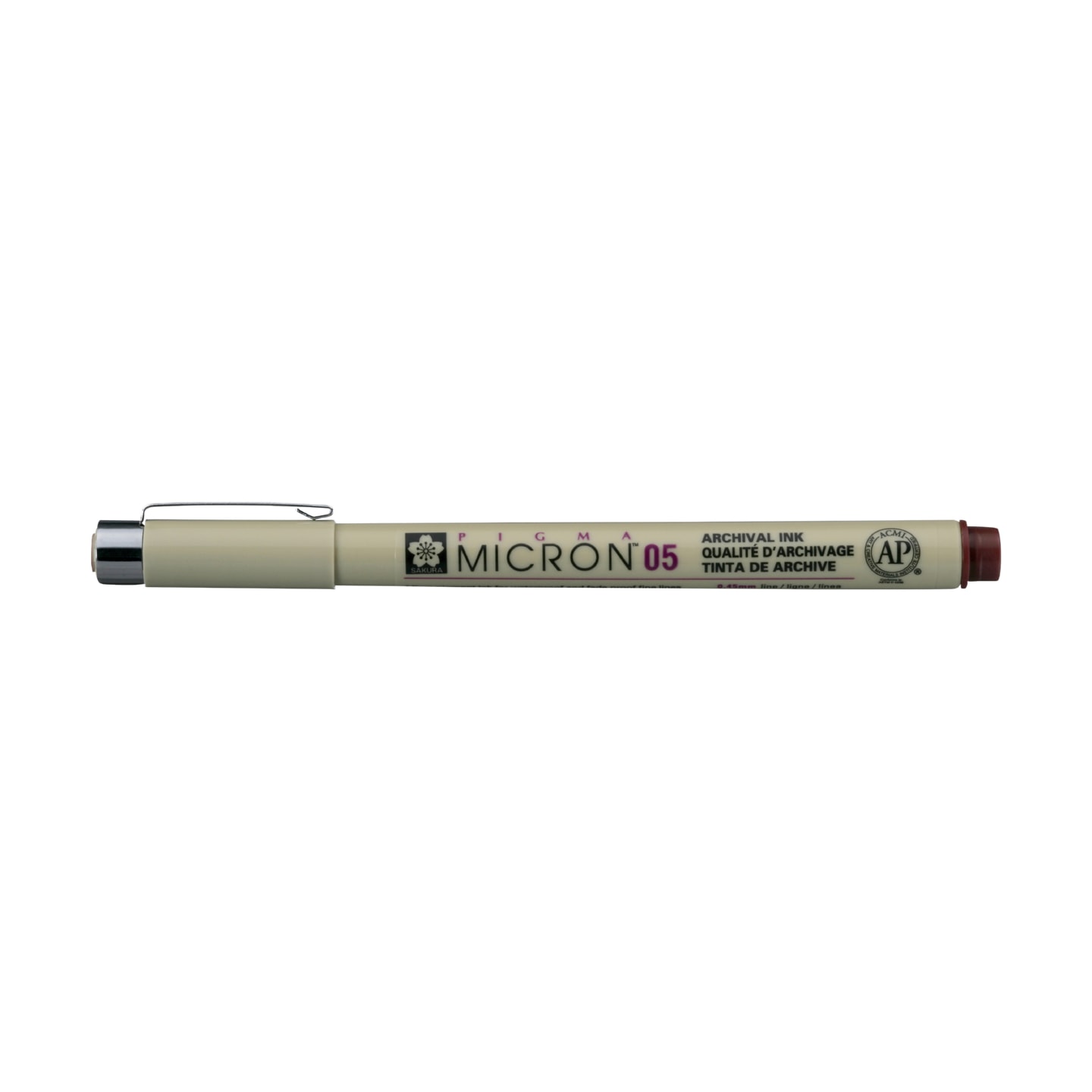 Ручка капиллярная Pigma Micron 0,45мм 12 шт/упак 15 цветов в ассортименте
